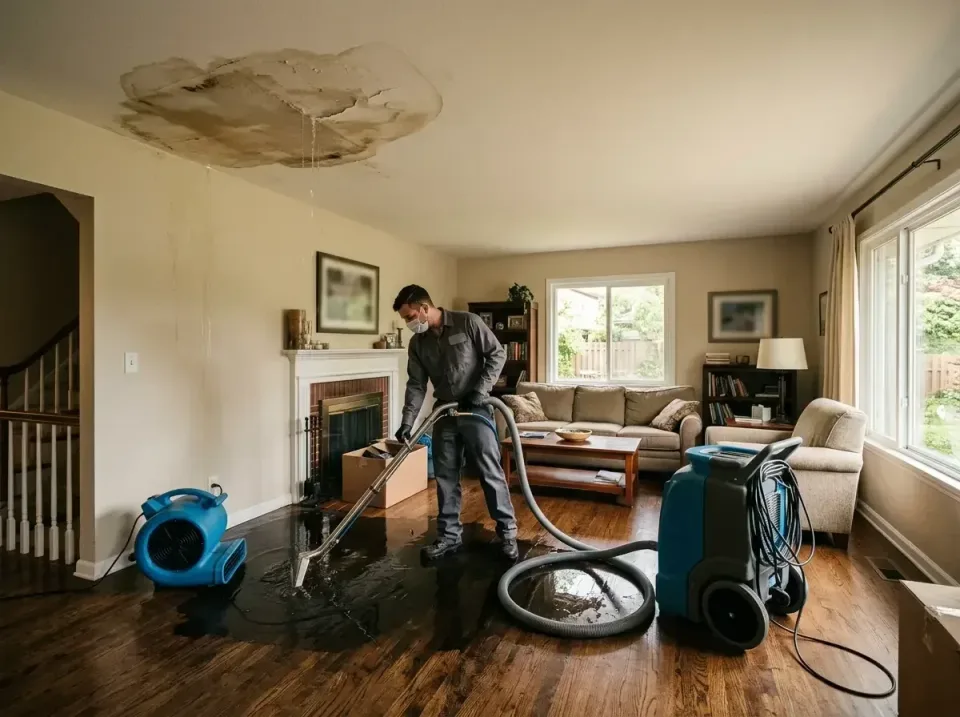 attic-pipe-burst-ceiling-drip-008 — frequently asked questions, Water Damage Restoration & Carpet Care in Bondurant, IA